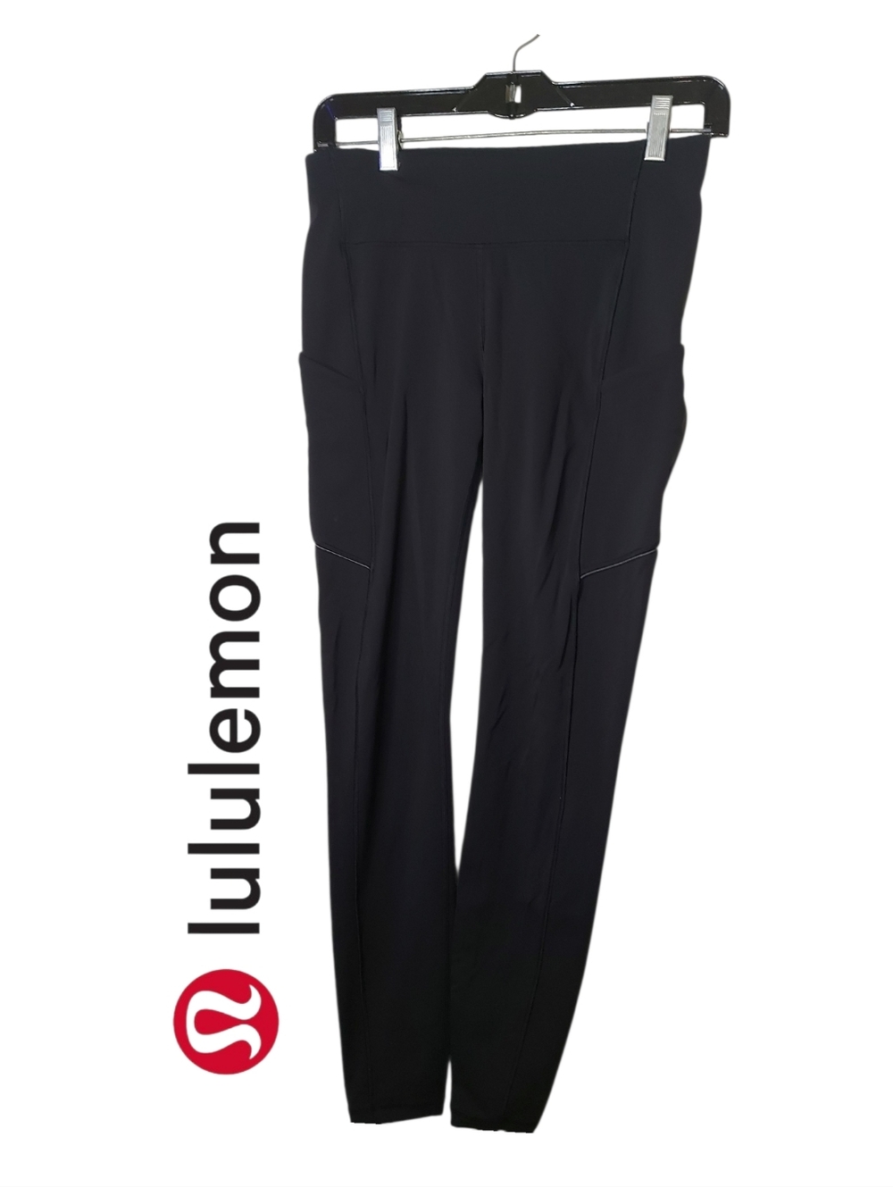Lululemon Black Speed Up Tight * Full On Luxtreme 28"